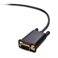Cable Adaptador Serial USB-C a RS-232 DB9 para Impresora, Computadora, Escáner de Código de Barras - 1.8 Metros