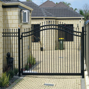 <strong>Latest</strong> House Main <strong>Gate</strong> <strong>Designs</strong>/ Double <strong>Gate</strong> Simple Iron <strong>Gate</strong> <strong>Grill</strong> <strong>Designs</strong> Made in China - Product Image 3
