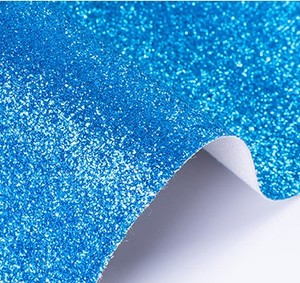 Tissu cuir <span class=keywords><strong>PU</strong></span> à paillettes de poudre nacrée, ruban pour fond de scène et mur - Product Image 2