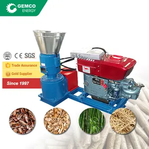 cheap supplier homemade manufacturer bran wheat straw pellet making biomass sawdust pellet machine