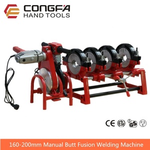63-160mm cuatro abrazaderas Termofusion máquina de soldadura para <span class=keywords><strong>Polietileno</strong></span> tubo - Product Image 2