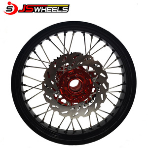 Ruedas de aleación de motocicleta Supermoto de 17 pulgadas para CR125 CR250 CRF250 CRF450 - Product Image 5