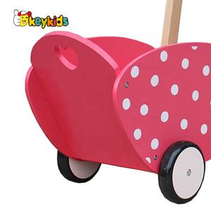 शीर्ष बिक्री बच्चे पुश साथ लकड़ी गुड़िया के लिए बच्चों की गाड़ी के लिए थोक W16E086 - Product Image 5