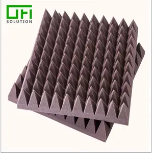 Estúdio de pirâmide formas de silicone, surfacente, poliuretano, material, esponja, painel de espuma acústica
