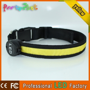 elektronische geführt glow in <span class=keywords><strong>the</strong></span> dark hundehalsband - Product Image 5