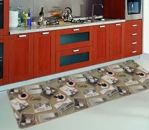 Tapetes de chão da cozinha à prova d' água