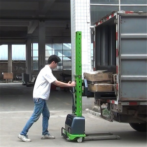 Transpallet Listrik Portabel Bepergian, Alat Penanganan Transpallet Listrik Tumpuk/Forklift - Product Image 2