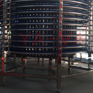 IQF Spiral konveyör gıda sınıfı Spiral soğutma konveyörü IQF spiral dondurucu - Product Image 4