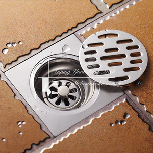 Copertura Circolare in Acciaio Inox 304 per Scarico a Pavimento per Tubi di Drenaggio del Bagno - Product Image 3