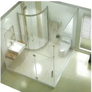 China forma quadrada de aço inoxidável chuveiro do banheiro de design europeu