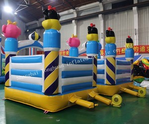 Château gonflable pour enfants Tonghuan, nouveau design, jeux gonflables, capacité de 15 personnes, installation facile pour la <span class=keywords><strong>location</strong></span> de fêtes d'anniversaire - Product Image 5