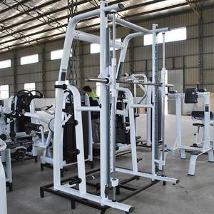 <span class=keywords><strong>Vendita</strong></span> calda attrezzature da <span class=keywords><strong>palestra</strong></span> smith macchina <span class=keywords><strong>palestra</strong></span> di peso cremagliera di sollevamento smith trainer macchina - Product Image 4