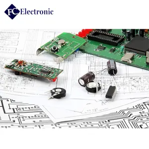 Pcb gerber dosya tedarikçisi 94v0 pcb devre, a/c kontrol pcb kartı