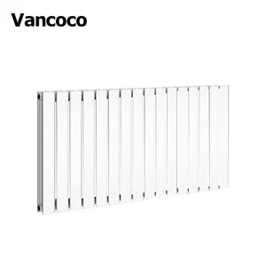 Vancoco-Radiador de agua para habitación, calefactor Horizontal, doble Panel plano, brillo blanco, 600x1210mm