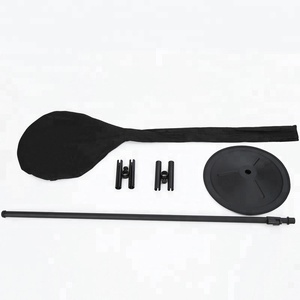 Có thể điều chỉnh sắt quảng cáo biểu ngữ hiển thị kim loại vòng cơ sở giá vẽ cờ đuôi nheo bằng đứng - Product Image 6