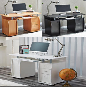 Bàn Máy Tính Bằng Gỗ Với Tủ Và 3 Ngăn Kéo Cho Gia Đình Văn Phòng PC Nội Thất Trạm Làm Việc Đồ Nội Thất (DX-8585) - Product Image 4