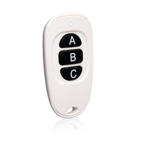 Télécommande à un bouton 315mhz 433mhz pour ouvre-porte de garage YET176