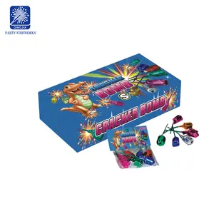 W667S Kids Rotjes Kleine Dinosaurus Dragon Egg Kerst Crackers Indoor Vuurwerk