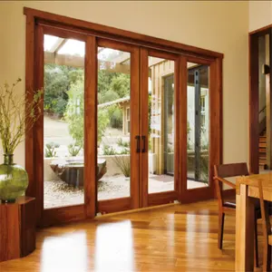 モジュラー住宅用のパキスタンとマホガニーの木製玄関ドアの木製窓デザイン
