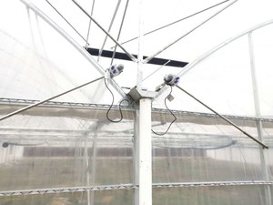 ग्रीनहाउस खिड़की खोलने प्रणाली AC220V बिजली फिल्म रोल अप मोटर रोलर - Product Image 5