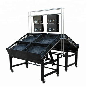 Mesa de exhibición de verduras y frutas para <span class=keywords><strong>supermercado</strong></span> - Product Image 2