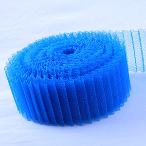 <span class=keywords><strong>Crinoline</strong></span> brillante et flexible en crin de cheval avec un design plissé - Écologique, 35 couleurs disponibles pour les robes de mariée - Product Image 5