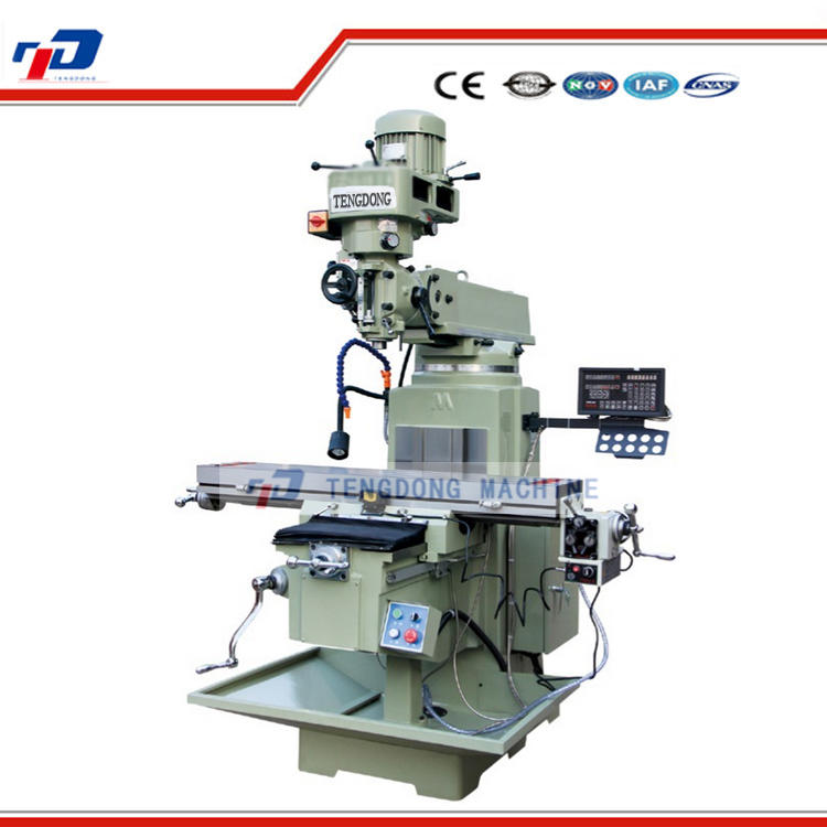 Factory Direct Sales Universal Milling Machine 4H X6325 Vertical Turret