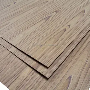 2.5 millimetri 3.6 millimetri di legno duro nucleo naturale Birmania teak compensato fantasia compensato impiallacciatura Q/C C/C birmania teak compensato