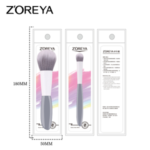 Fabricación barato Zoreya negro nueva llegada de plástico Facial cepillo redondo - Product Image 3