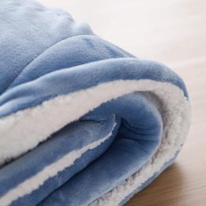 Thoải mái mềm hai lớp sang trọng Sherpa fleecethrow chăn cho giường nhà đi văng du lịch ngoài trời sử dụng - Product Image 4