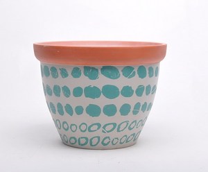 Factory Multiply Color <strong>Bulk</strong> Balcony Decorative <strong>Terracotta</strong> Wave Point Wholesale <strong>Flower</strong> <strong>Pots</strong> - Product Image 5