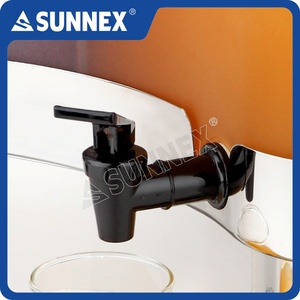 Sunnex Specialized Trendy Récipient en polycarbonate mat Amovible Plateau d'égouttement Double 5 LTR x 2 Distributeur de boissons de jus de fruits - Product Image 3