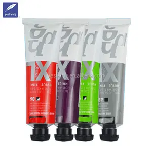Couleurs à l'<span class=keywords><strong>huile</strong></span> d'artiste Peintures à l'<span class=keywords><strong>huile</strong></span> de haute qualité dans des tubes en aluminium Échantillons gratuits disponibles Ensemble de peinture professionnel - Product Image 1