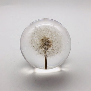 Giấy Pha Lê Bồ Công Anh Quả Cầu Trong Suốt Trọng Lượng Giấy Acrylic - Product Image 2