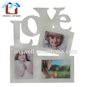 Thiết Kế Đặc Biệt Đa Gia Đình Tình Yêu Marcos De Fotos Madera Vintage Trang Trí Nội Thất Bằng Gỗ Màu Trắng Khung Ảnh - Product Image 2