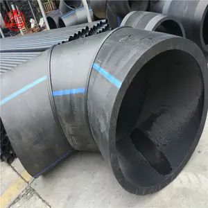 Raccordi Jiangte HDPE curve a gomito segmentate a 90 e 45 gradi per l'approvvigionamento idrico