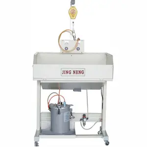 Water Base Glue Spraying Machine Leather Belt Cementing Machine