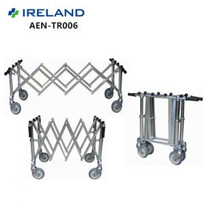 ล้อรถเข็นสำหรับงานศพ,รถบรรทุกโลหะรถเข็นในโบสถ์ - Product Image 5