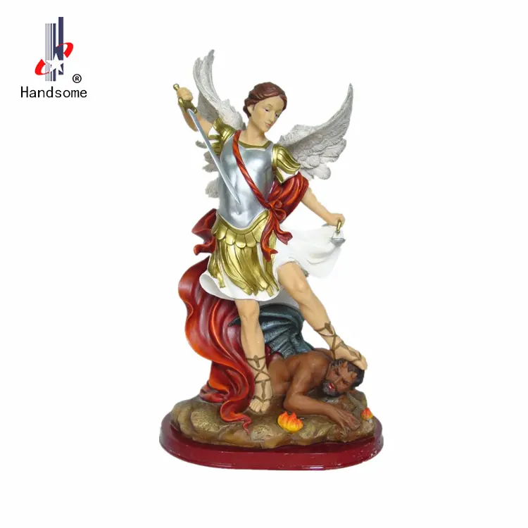 18" resin archangel michael cheap angel figurines
