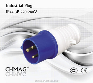 Ổ Cắm Và Ổ Cắm Điện Công Nghiệp CHMAG IECCEE Phích Cắm Nam 3P 220V 16A 32A 6H - Product Image 2