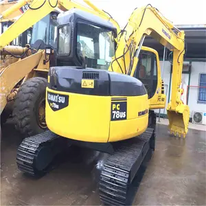 เครื่องขุด PC70 PC60 PC78US แบบใช้แล้วของ Komatsu ใช้งานได้สั้นสภาพดีราคาถูกกว่า - Product Image 1