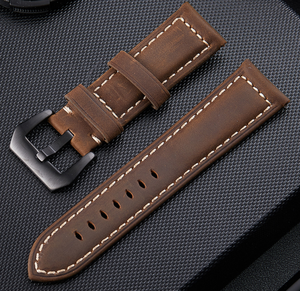 Accessori per orologi fatti a mano <span class=keywords><strong>cinturino</strong></span> per <span class=keywords><strong>orologio</strong></span> da <span class=keywords><strong>donna</strong></span> in vera <span class=keywords><strong>pelle</strong></span> <span class=keywords><strong>Vintage</strong></span> 18mm 20mm 22mm 24mm <span class=keywords><strong>cinturino</strong></span> per <span class=keywords><strong>orologio</strong></span> da uomo - Product Image 4