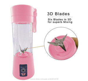 Precio de fábrica USB recargable eléctrica coctelera <span class=keywords><strong>licuadora</strong></span> mezcla fruta Juicer Copa Venta caliente en <span class=keywords><strong>Amazon</strong></span> - Product Image 3