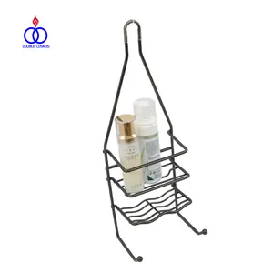 Bathroom Corner Small Hanging Wire Metal Shower Caddy For Storage