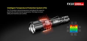 Klarus fx10 chiến thuật Đèn pin Led max <span class=keywords><strong>1000lumen</strong></span> Chùm ném 300 Meter USB có thể sạc lại ngọn đuốc - Product Image 5