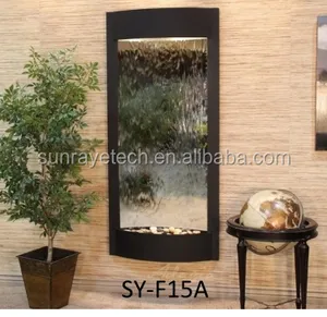 Disesuaikan H90 Cm/35 "Dinding Air Terjun Cascade Air Mancur Dinding Dinding untuk Rumah dan Taman Indoor dan Outdoor