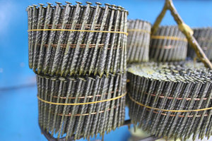 Clavos P/ <span class=keywords><strong>Clavadora</strong></span> <span class=keywords><strong>Rollo</strong></span> Neumática 14000u Cabeza 40mm Largo - Product Image 3