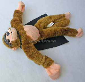 Directo de fábrica al por mayor mono volador juguetes de peluche gritando cosas de peluche tirachinas juguete colgante - Product Image 4