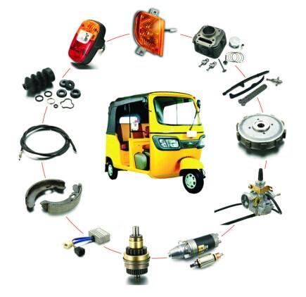 Best Selling TVS King Tuk Tuk Spare Parts Quality Performance