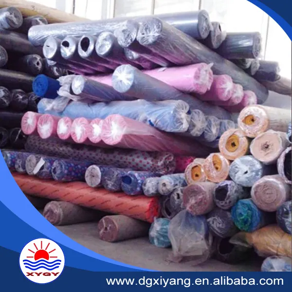 Stocklot Goederen In China Lage Prijs Pvc Gecoat Polyester